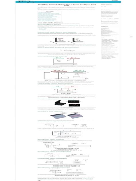 sheet metal fabrication techniques pdf|sheet metal design guideline pdf.